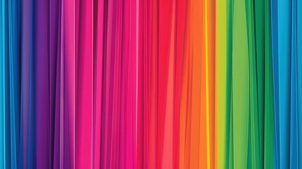 Obraz premium Vibrant Spectrum Design, an imaginative rainbow gradient backdrop featuring a unique blend of colors, perfect for modern digital projects and creative applications.