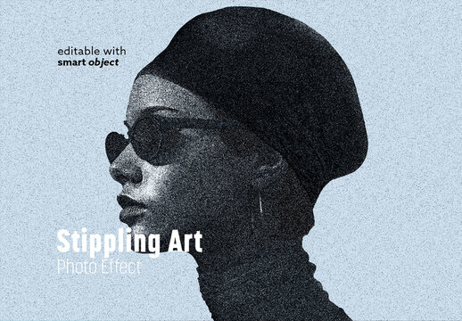 Stippling Art Effect