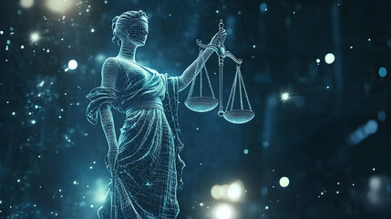 image of Themis, jurisdiction, justice, law and order, judicial system