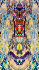 Abstract background wallpaper. Ethnic pattern. Mixtures of oil paint. Trendy hand painting canvas. Wall decor and Wall art prints Idea. 3D Texture. Art object