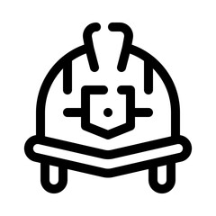 Hard Hat Icon line icon