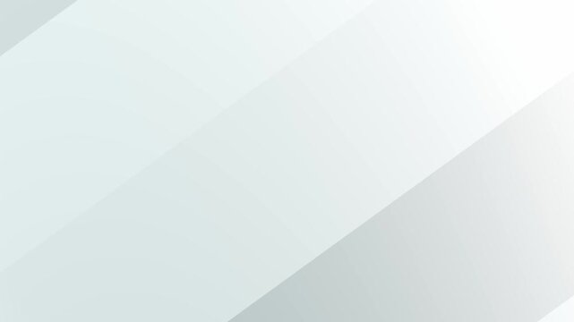 White abstract shining ribbon stripes geometric backgorund animation, gradient shimmering festive backdrop