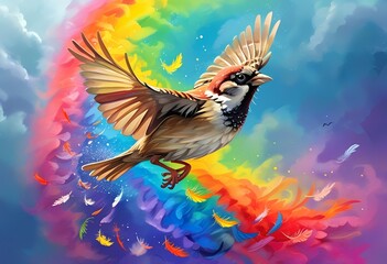 Fototapeta premium sparrow