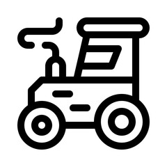 Farming Tractor line icon