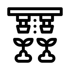Watering System line icon