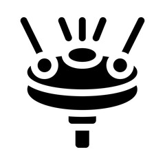 Cymbals glyph icon