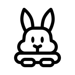 Rabbit line icon