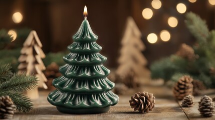 Obraz premium The Candle Tree Decoration