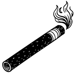 cigarette vector illustration