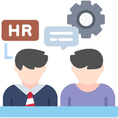 Fototapeta premium HR Consultation icon