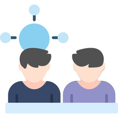 Fototapeta premium Recruitment Agency icon