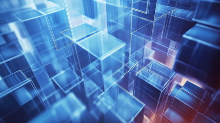 Dynamic 3D Abstract Forms in Digital Space