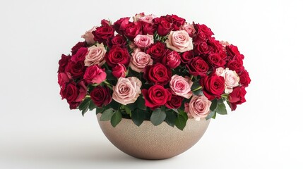 Fototapeta premium Stunning Arrangement of Red and Pink Roses