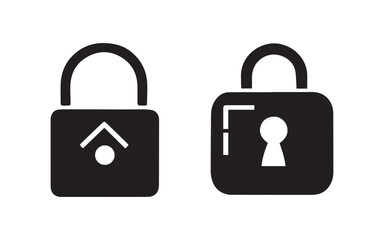Lock icon Security Symble Vector artwork