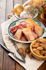 Chicken in pepitoria sauce ingredients