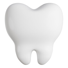 3d render of tooth with dental tools concept.