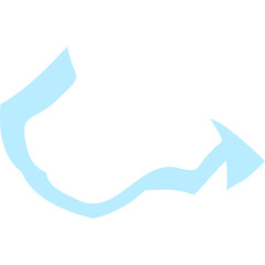 Attractive And Decorative Pointing Arrow Icon Element