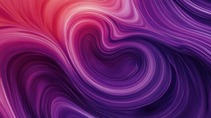 An Elegant and Dynamic Purple Abstract Wallpaper with Gradient Swirls That Enhance Any Background