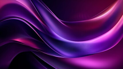 Fototapeta premium Transform Your Screen with This Stunning Abstract Purple Gradient Background and Dynamic Swirl Design 