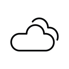 This is a Nice Cloudy Icon Design