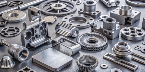 Manufactured printer parts made with metal powder ,  printer, manufacturing, metal, technology