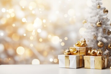 Christmas christmas white gift.