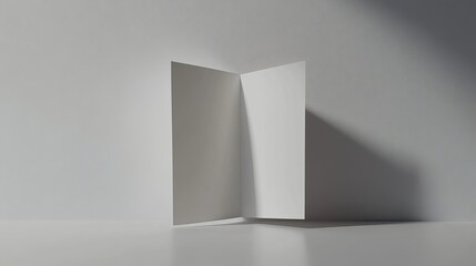Fototapeta premium a4 mock up