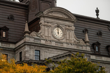 Les rues de la ville de Montreal au Canada