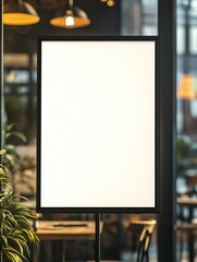 Restaurant menu mock up