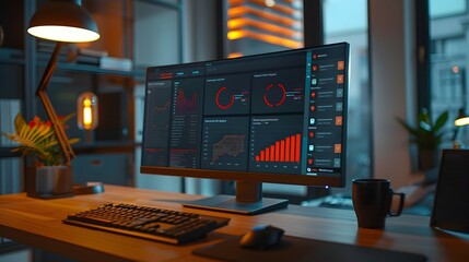 Real time Security Dashboard Monitoring Fraudulent Activities with Analytics Visualization