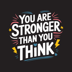 Motivational typography tshirt design  template