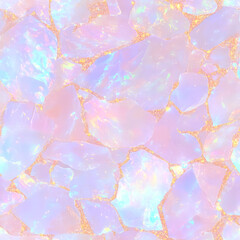 Opal Texture Seamless Pattern Background