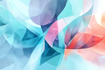 Obraz premium Abstract background with blue, pink, and orange hues.