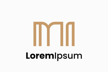 Letter MI Vector Logo Premium 