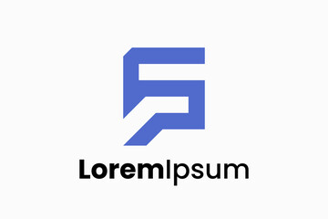 Initials PS Vector Logo Premium 