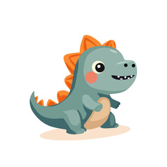 Cute cartoon dinosaur