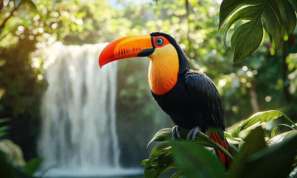 toucan in the jungle