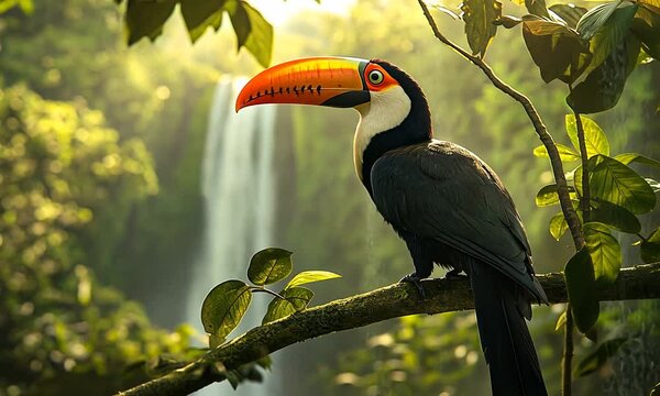 toucan in the jungle