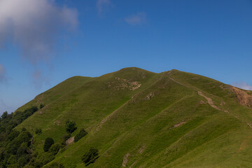 Fototapeta premium Magnificent views of the mountain village and nature of Azerbaijan