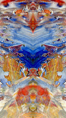 Abstract background wallpaper. Ethnic pattern. Mixtures of oil paint. Trendy hand painting canvas. Wall decor and Wall art prints Idea. 3D Texture. Art object