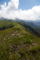 Magnificent views of the mountain village and nature of Azerbaijan