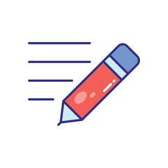 Edit vector icon stock illustration