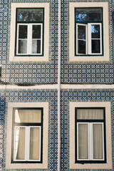 windows of a house