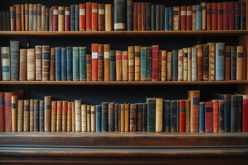 Grande &eacute;tag&egrave;re rempli de livres