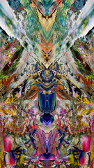 Abstract background wallpaper. Ethnic pattern. Mixtures of oil paint. Trendy hand painting canvas. Wall decor and Wall art prints Idea. 3D Texture. Art object