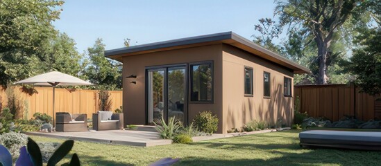 ADU is a small separate dwelling unit.