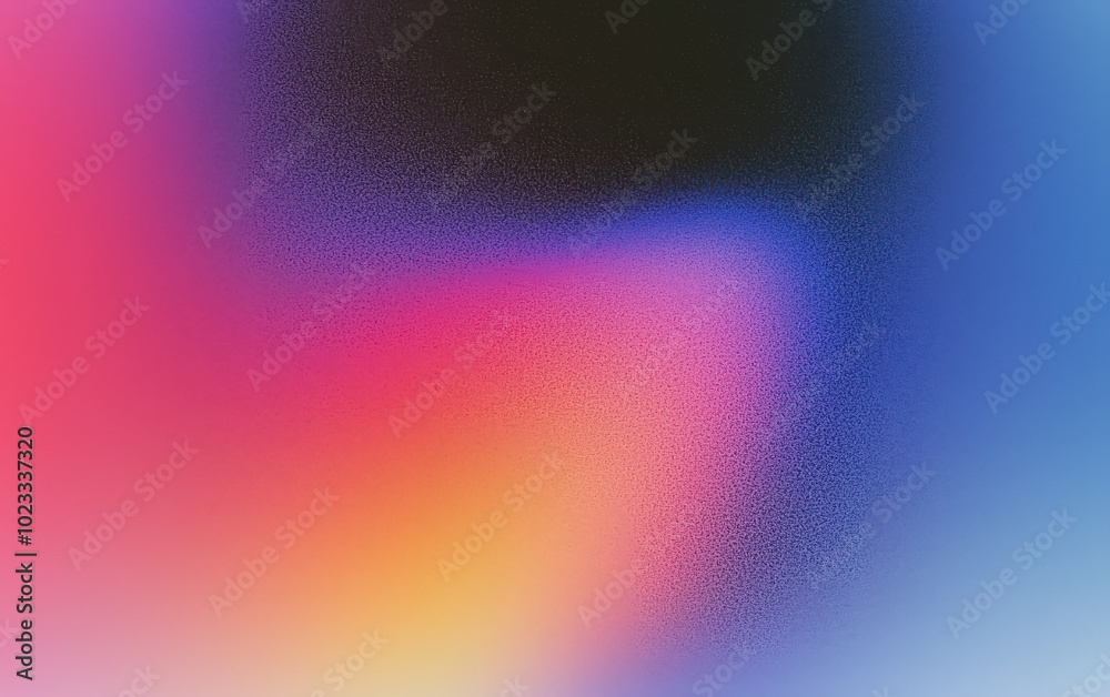 Poster abstract colorful gradient background with vibrant hues blending seamlessly to create a modern and d