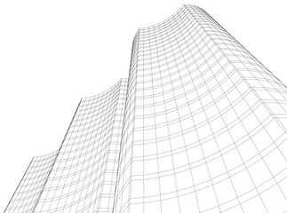 Fototapeta premium abstract architecture