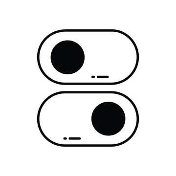 Radio Button vector icon stock illustration
