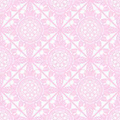 Pattern with crochet granny square with flowers wallpaper handmade decorative art design print	